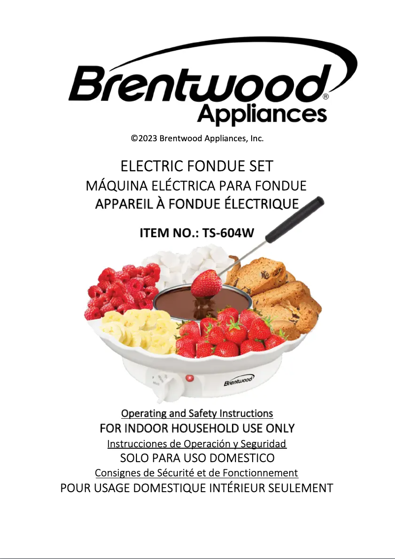 Image de la première page du manuel de l'appareil TS-604W