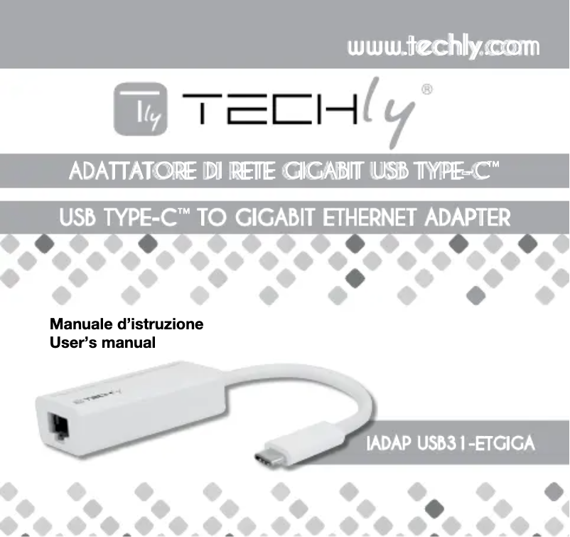 Page n°1 - Manuel utilisateur Techly IADAP USB31-ETGIGA