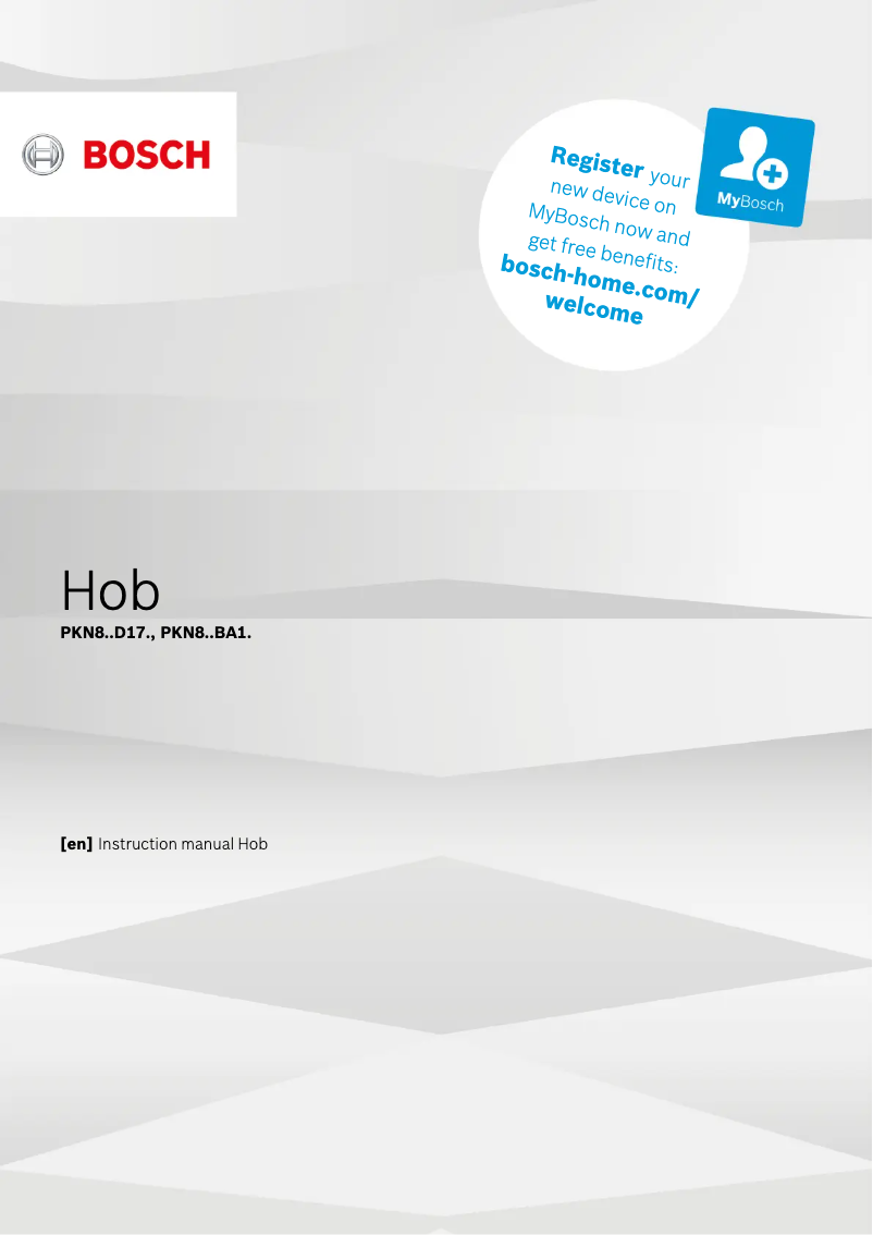 Image de la première page du manuel de l'appareil PKN811BA1M