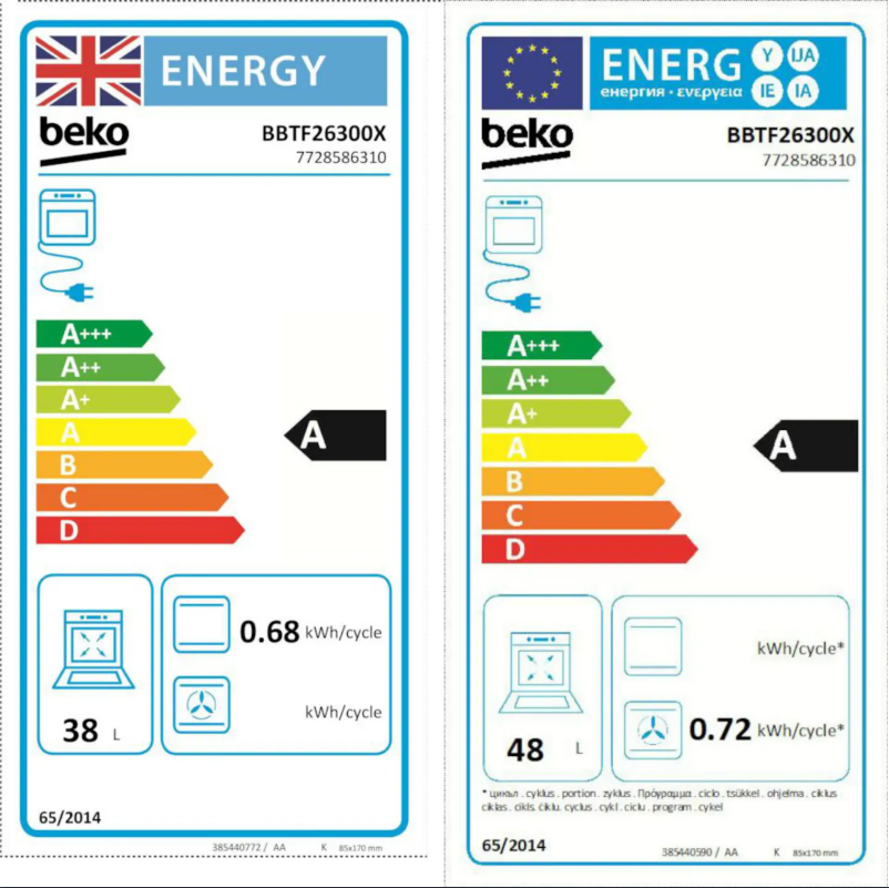 Page 1 de la notice Manuel utilisateur Beko BBTF26300