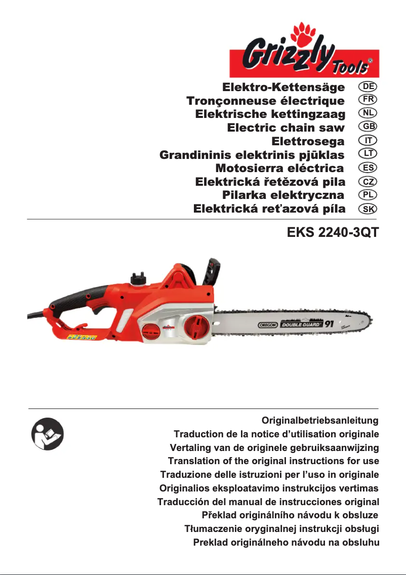 Page n°1 - Manuel utilisateur Grizzly EKS 2240-3QT