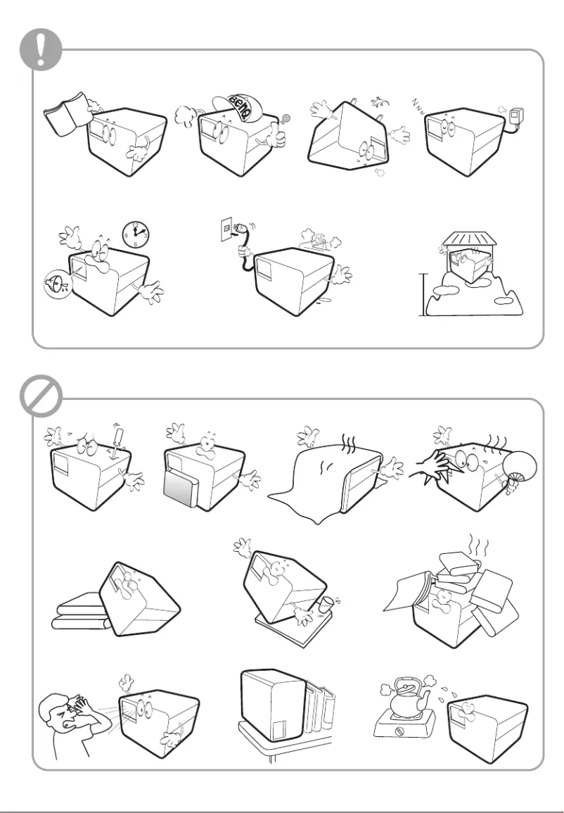 Page 1 de la notice Guide de démarrage rapide BenQ X3100i