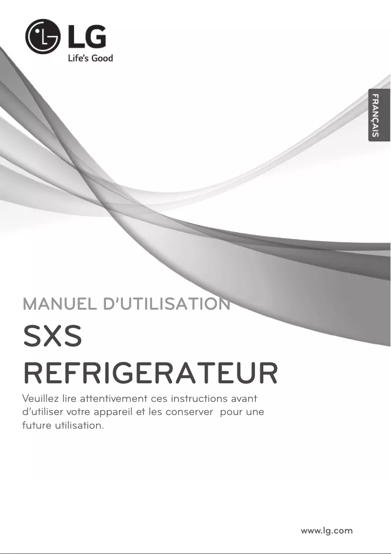 Page n°1 - Manuel utilisateur LG GWL2733PS