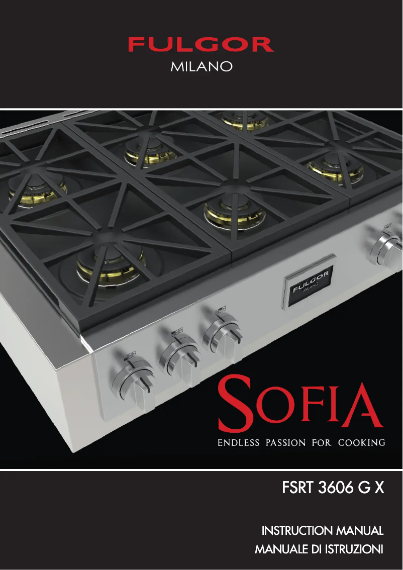 Image de la première page du manuel de l'appareil FSRT 3606 G X