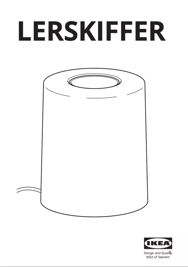 Imagen de la primera página del manual del dispositivo LERSKIFFER