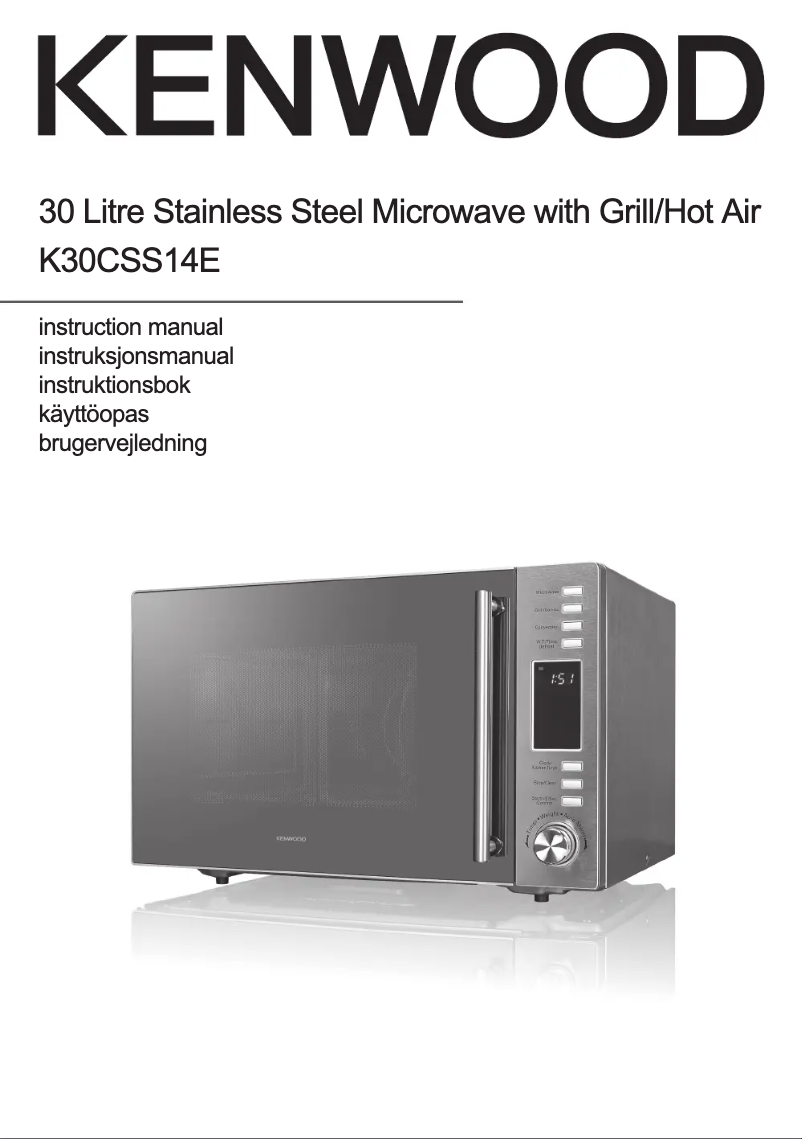 Page 1 de la notice Manuel utilisateur Kenwood K30CSS14E