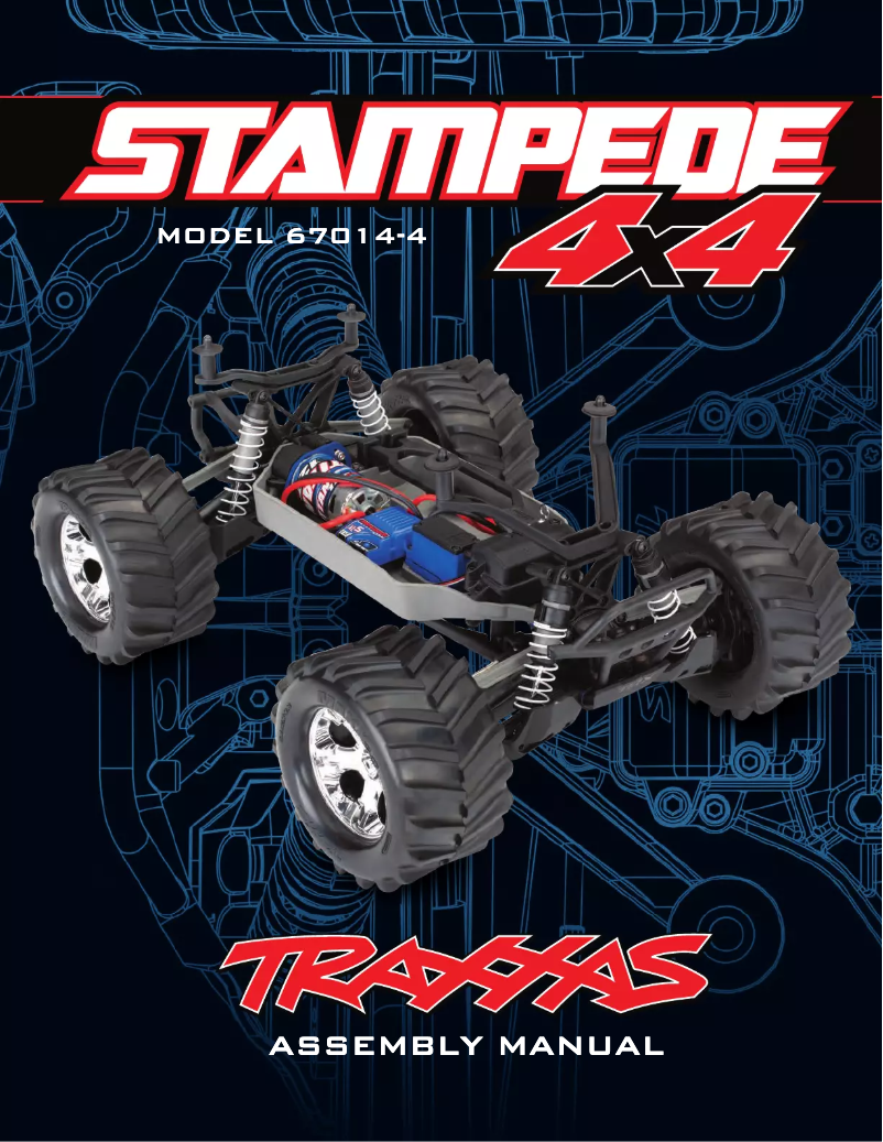 Image de la première page du manuel de l'appareil Stampede 4X4