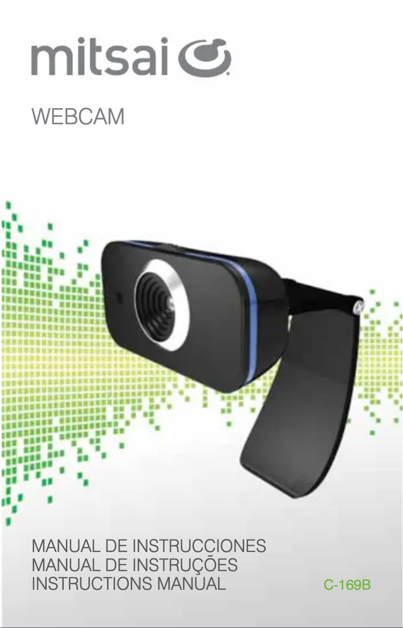 Image de la première page du manuel de l'appareil C-169B