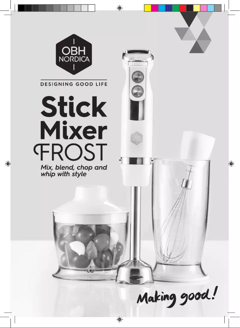 Página 1 del manual Manual de usuario OBH Nordica Frost 7705