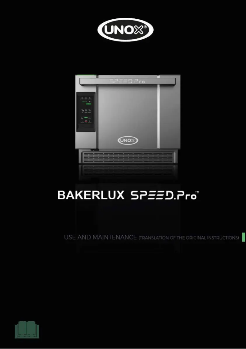 Image de la première page du manuel de l'appareil BakerLux Speed.Pro