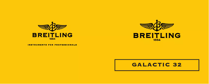 Page n°1 - Manuel utilisateur Breitling Galactic 32