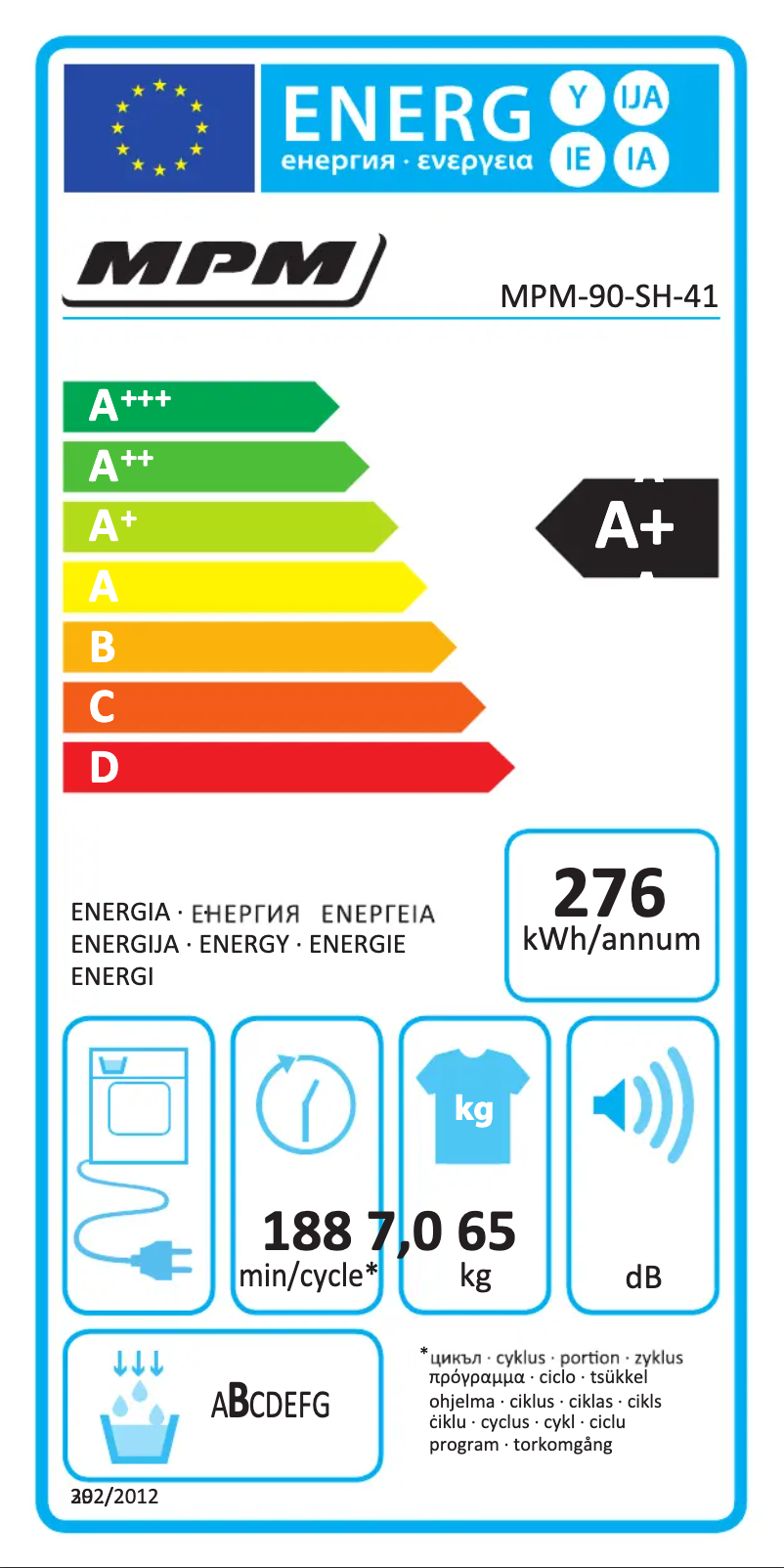 Image de la première page du manuel de l'appareil MPM-90-SH-41