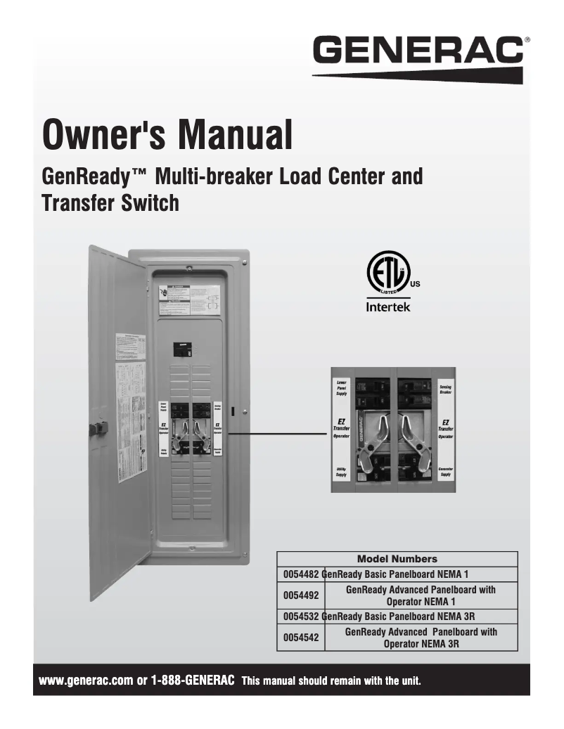 Image de la première page du manuel de l'appareil G0054542