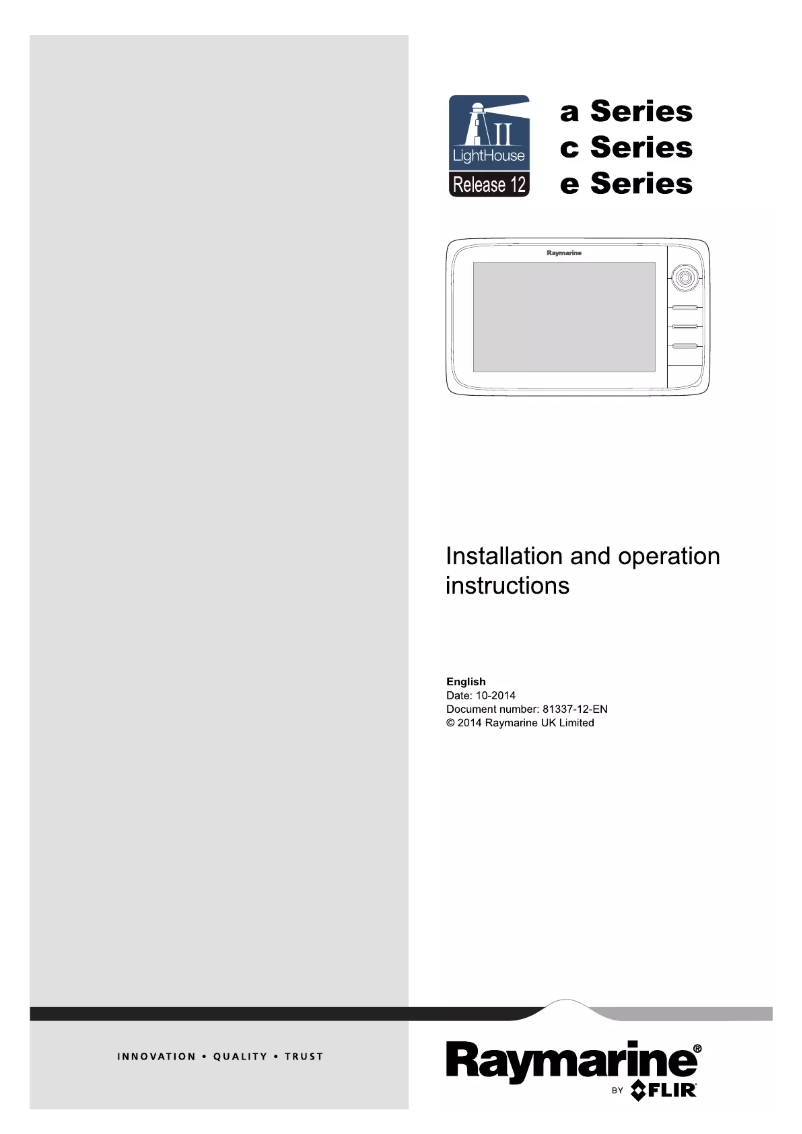 Image de la première page du manuel de l'appareil e7D