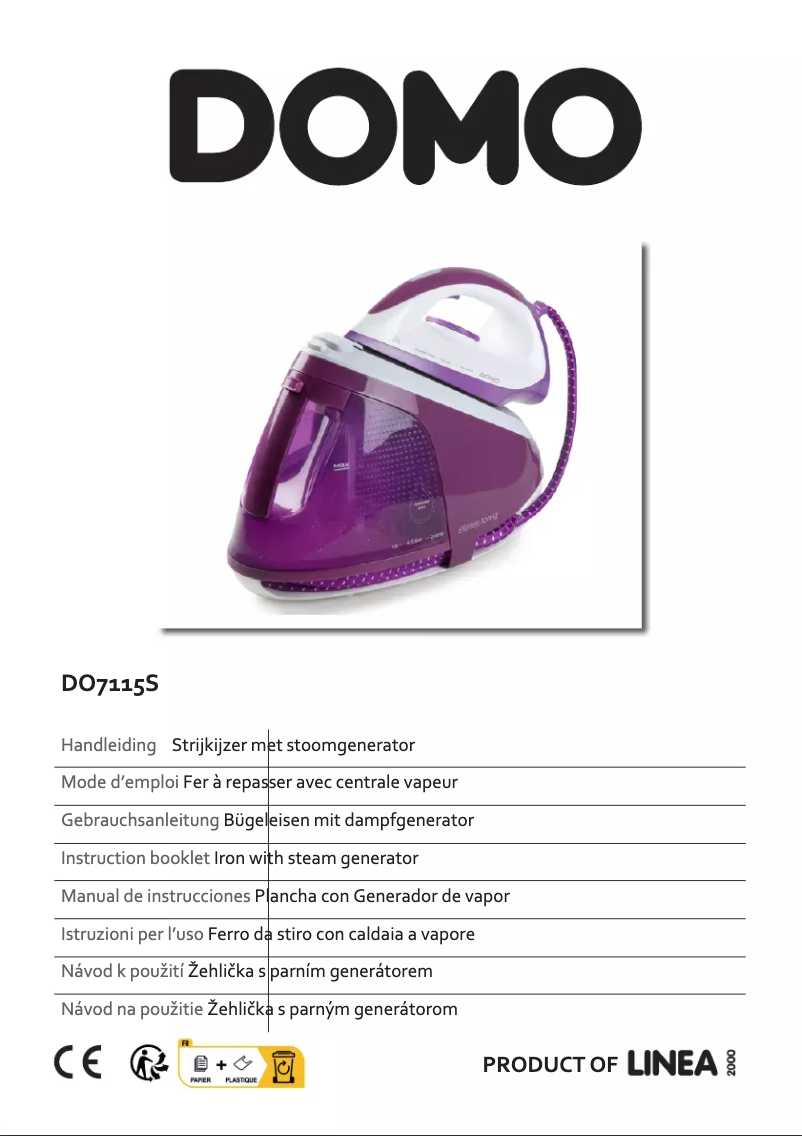 Page n°1 - Manuel utilisateur Domo DO7115S