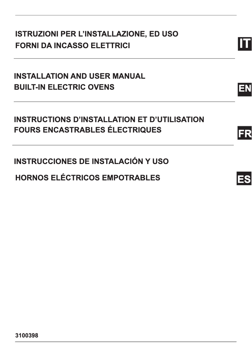 Image de la première page du manuel de l'appareil F609LAGEKGN