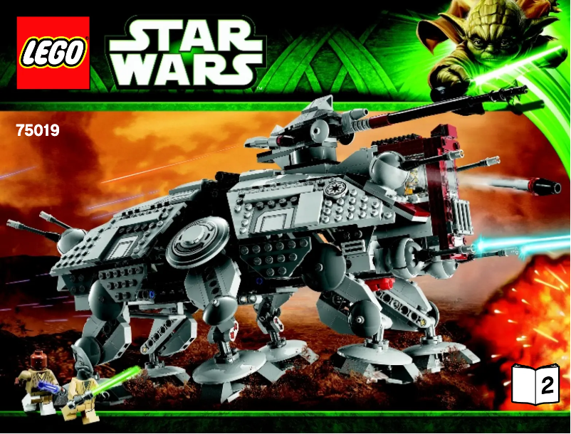 Page n°1 - Manuel utilisateur Lego Star Wars 75019