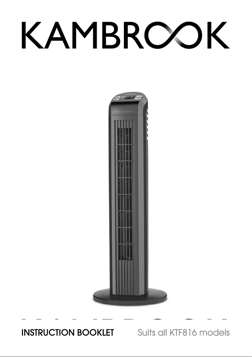 Página 1 del manual Manual de usuario Kambrook KTF816