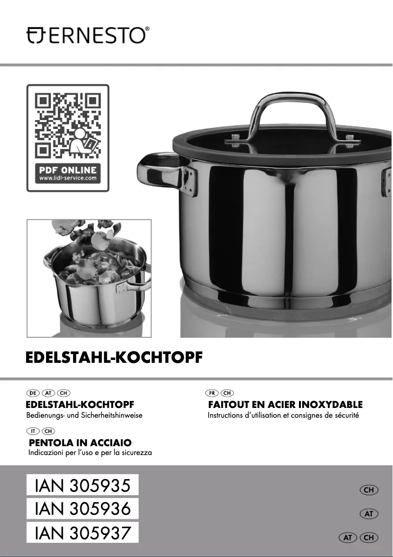 Página 1 del manual Manual de usuario Ernesto IAN 305935