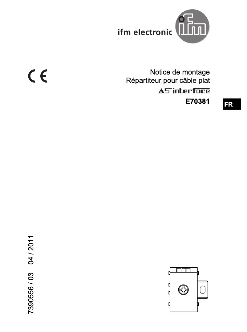 Image de la première page du manuel de l'appareil E70381