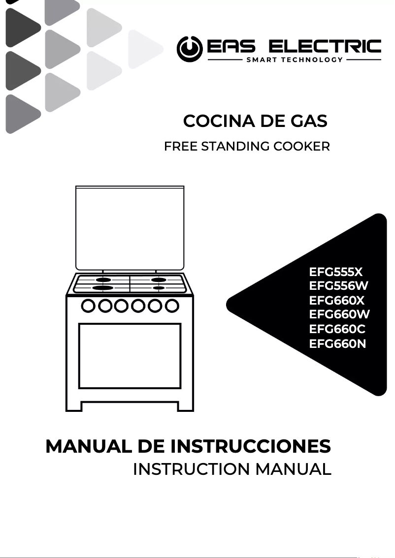 Page n°1 - Manuel utilisateur EAS Electric EFG660C
