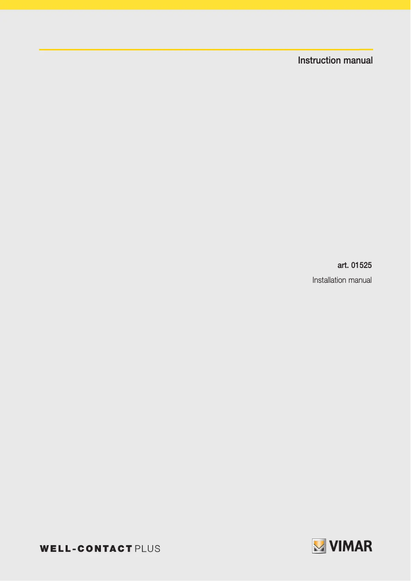 Image de la première page du manuel de l'appareil 01525