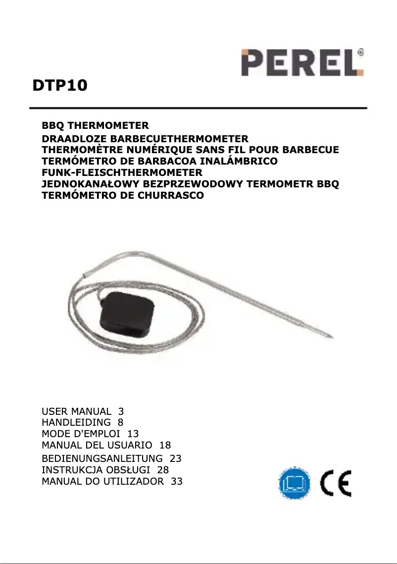 Page n°1 - Manuel utilisateur Velleman DTP10