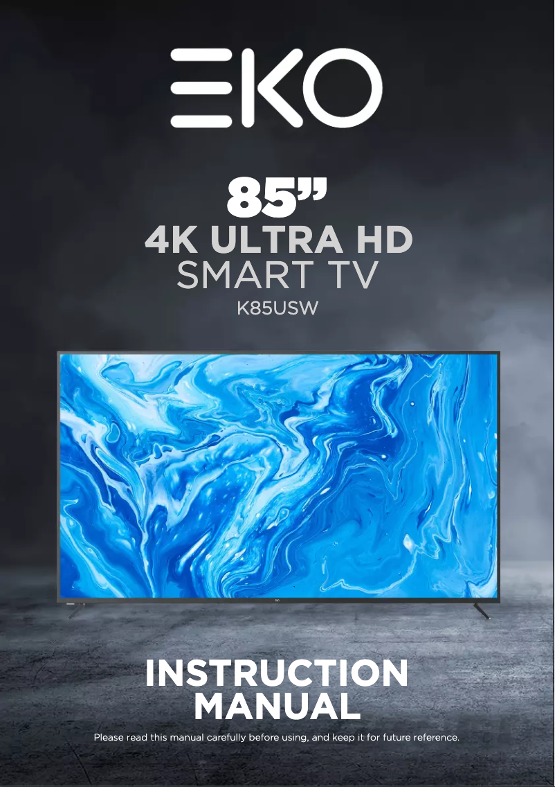 Page 1 de la notice Manuel utilisateur EKO K85USW