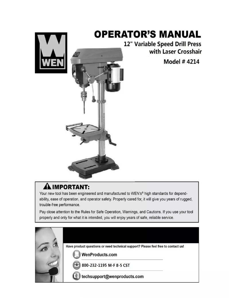 Página 1 del manual Manual de usuario WEN 4214