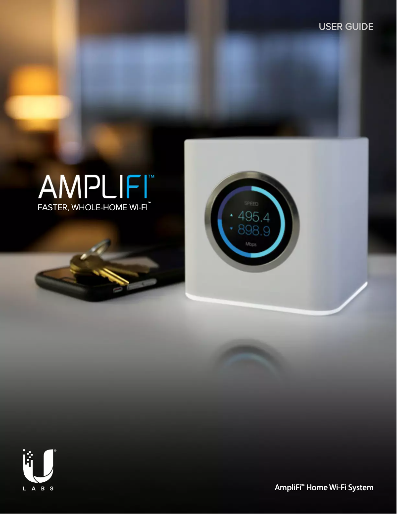 Page n°1 - Manuel utilisateur Ubiquiti Networks AmpliFi AFi-P-HD