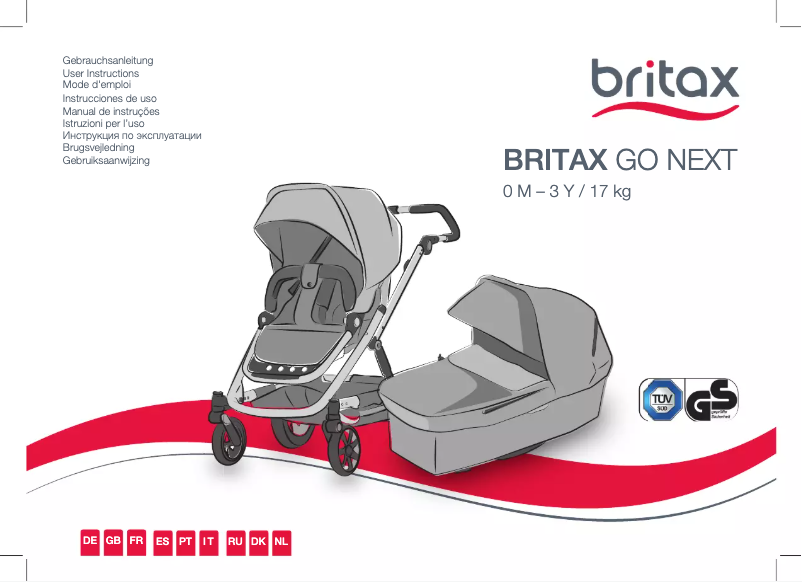 Página 1 del manual Manual de usuario Britax GO NEXT