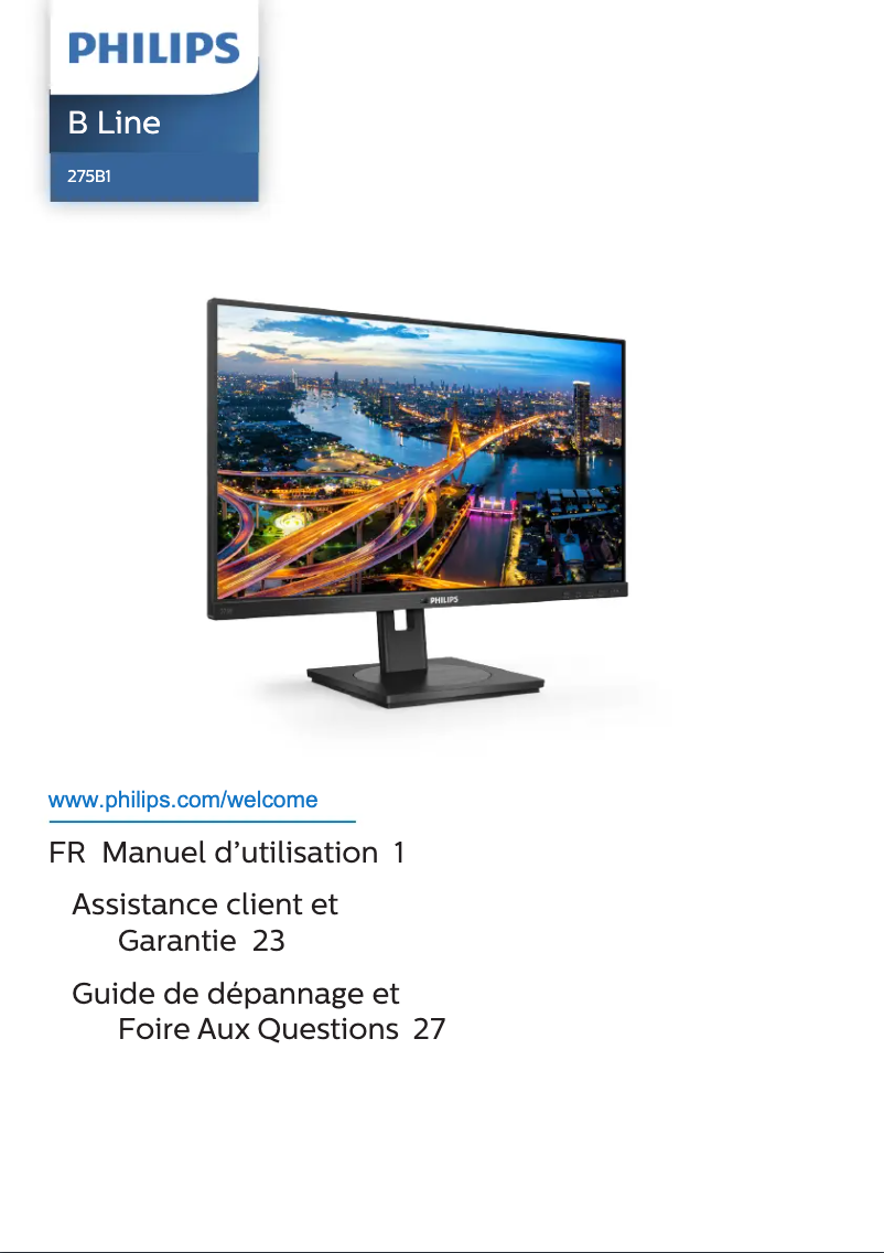 Image de la première page du manuel de l'appareil 275B1
