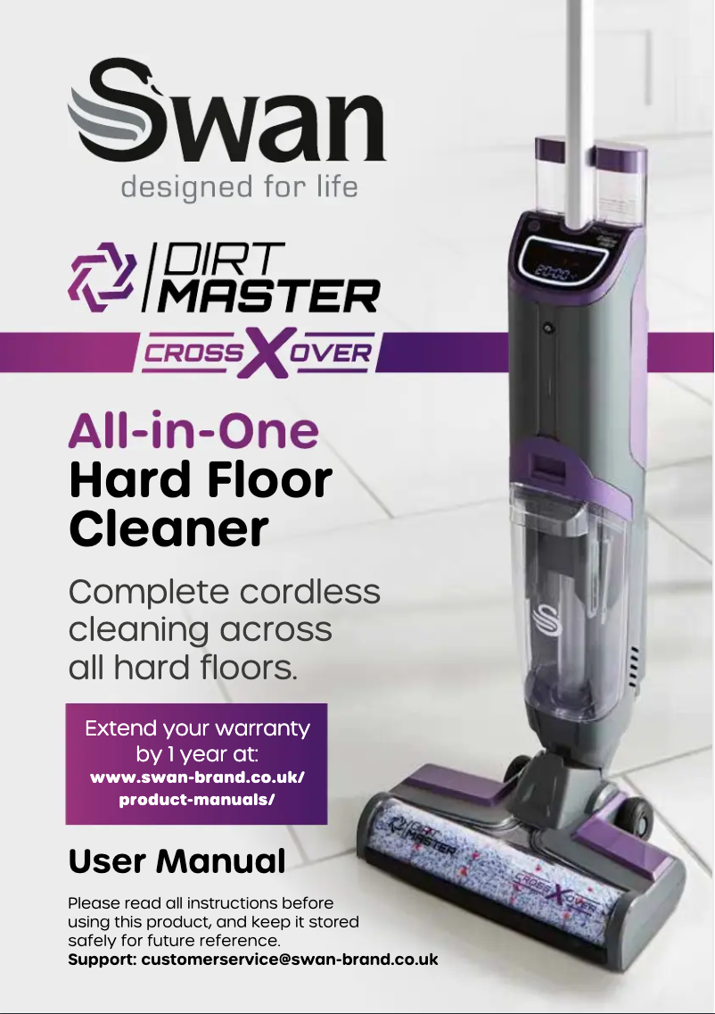 Page 1 de la notice Manuel utilisateur Swan Dirtmaster Crossover SC51010N