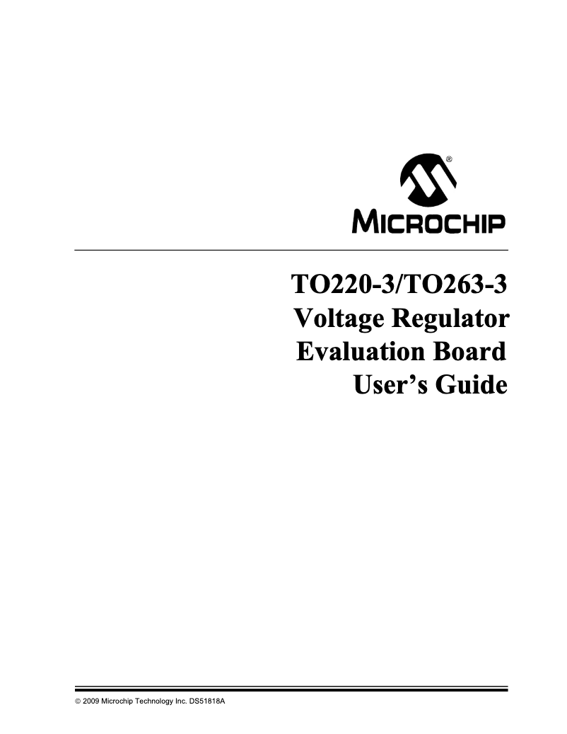 Página 1 del manual Manual de usuario Microchip MCP1827S