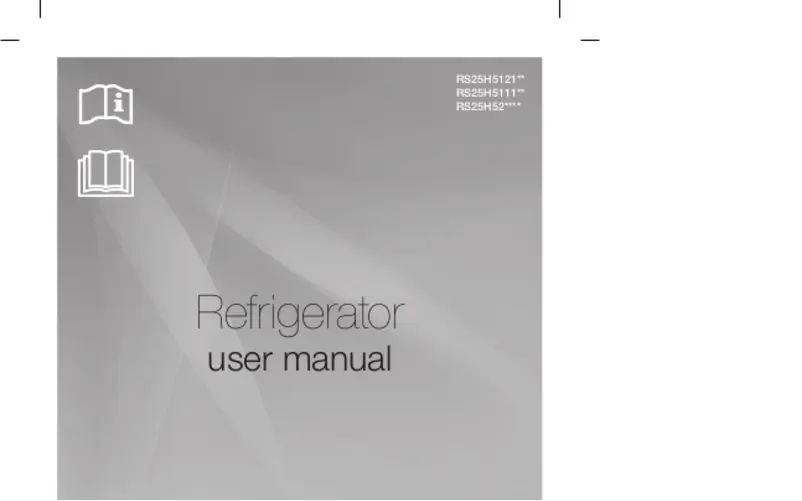 Image de la première page du manuel de l'appareil RS25H5223SP