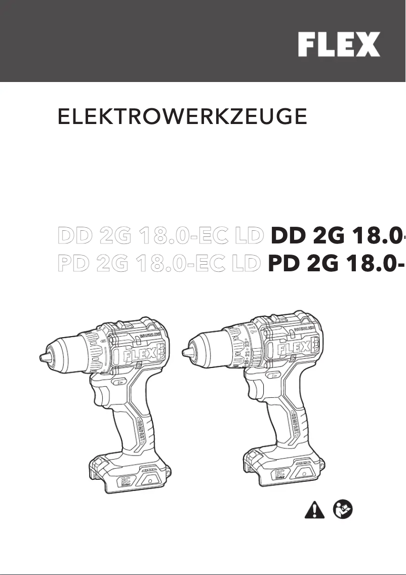 Image de la première page du manuel de l'appareil PD 2G 18.0-EC LD