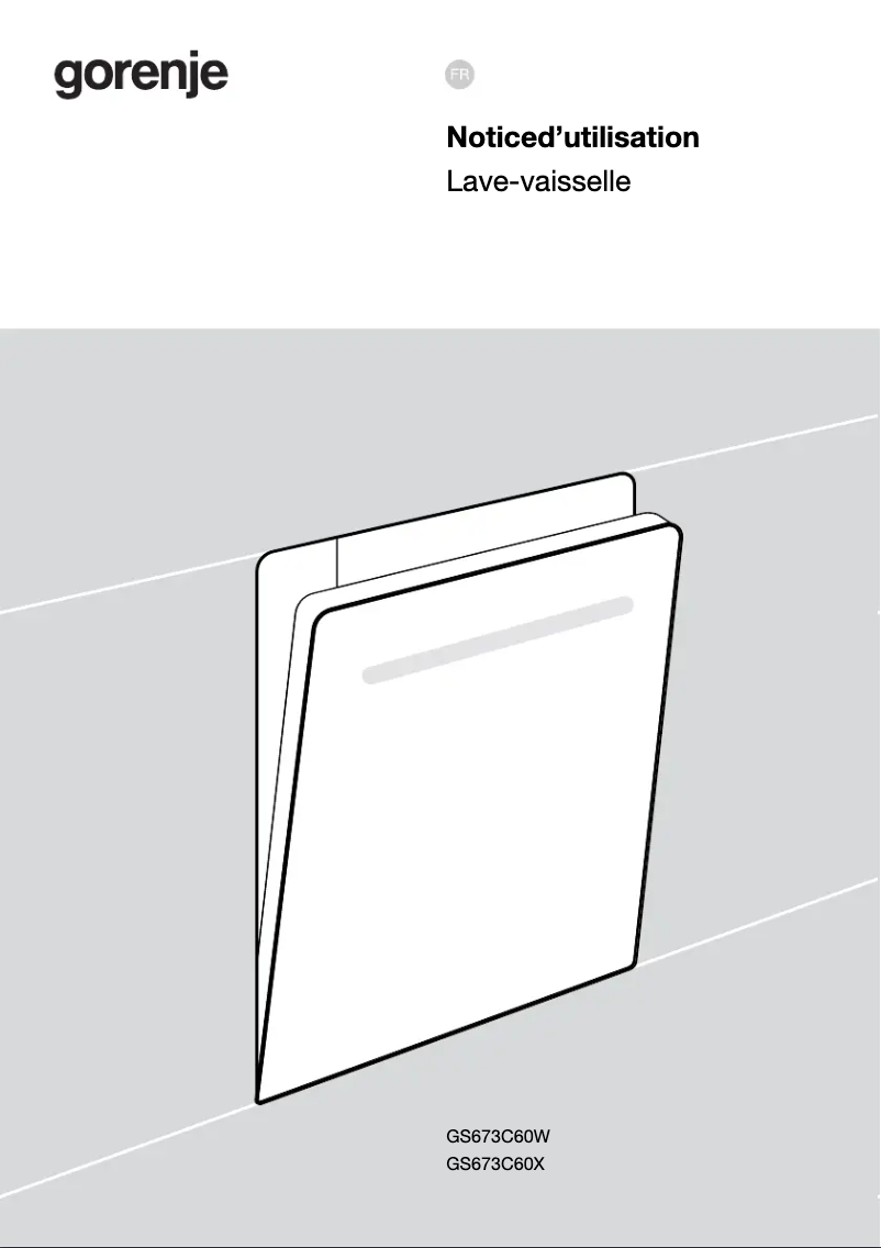Page n°1 - Manuel utilisateur Gorenje GS673C60X