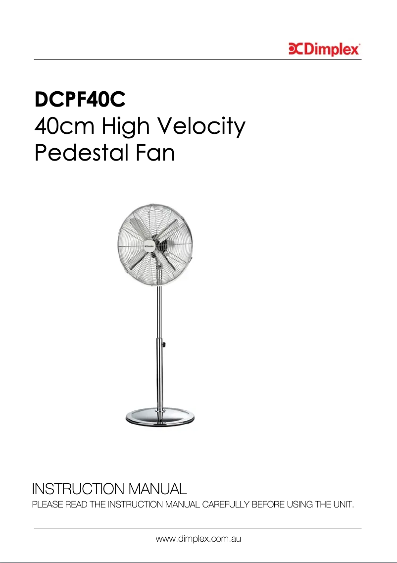 Imagen de la primera página del manual del dispositivo DCPF40MB