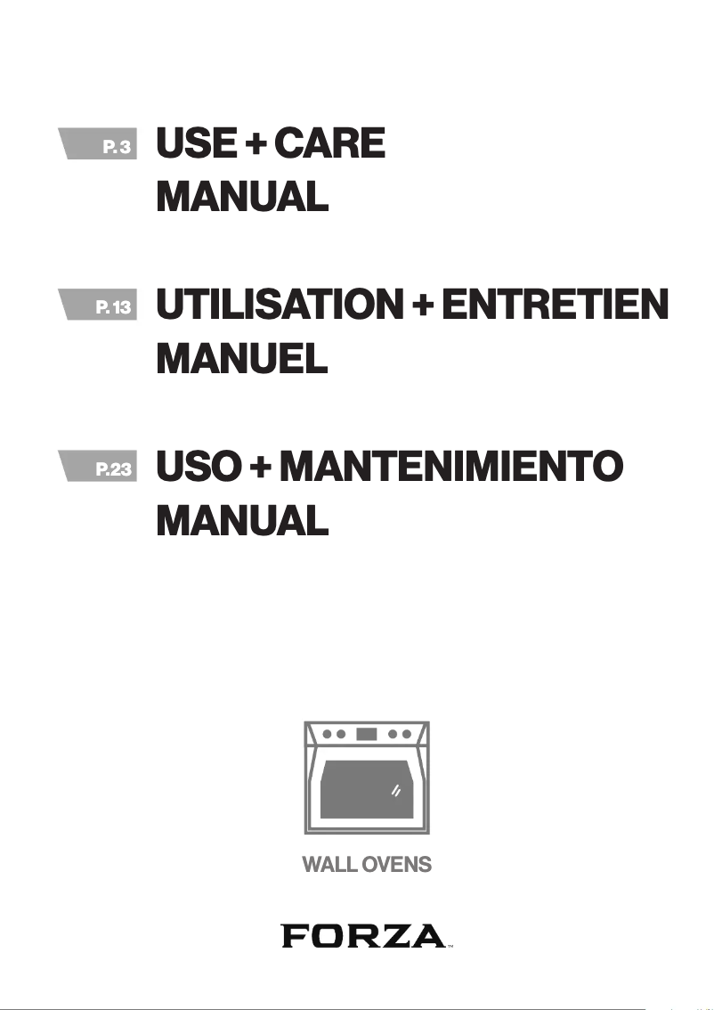 Image de la première page du manuel de l'appareil FODP30S