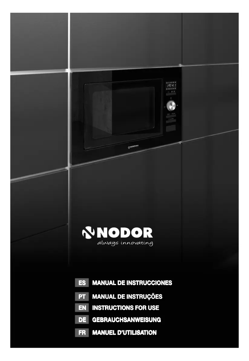 Page 1 de la notice Manuel utilisateur Nodor NorChef MW 25 DG DB