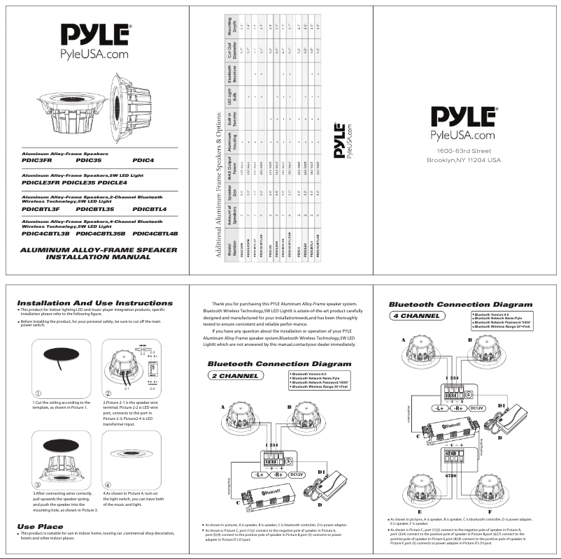 Image de la première page du manuel de l'appareil PDICLE3FR