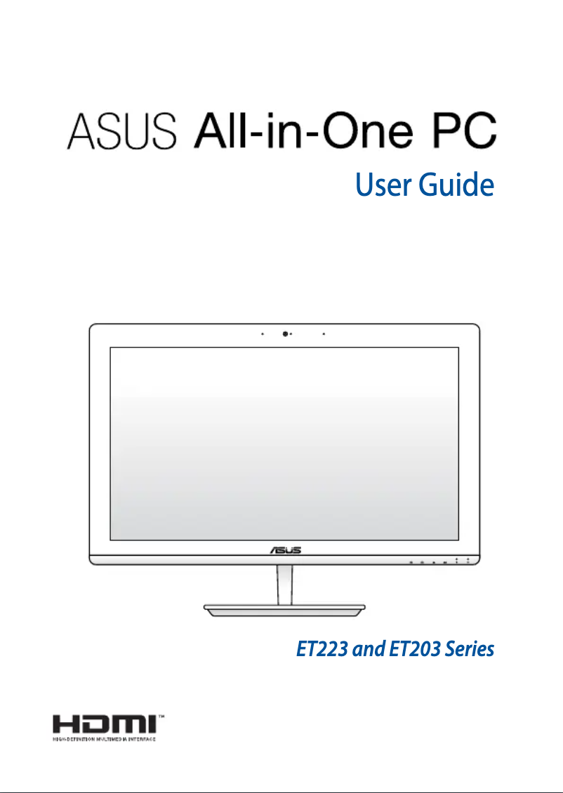 Page 1 de la notice Manuel utilisateur Asus ET2030IUK