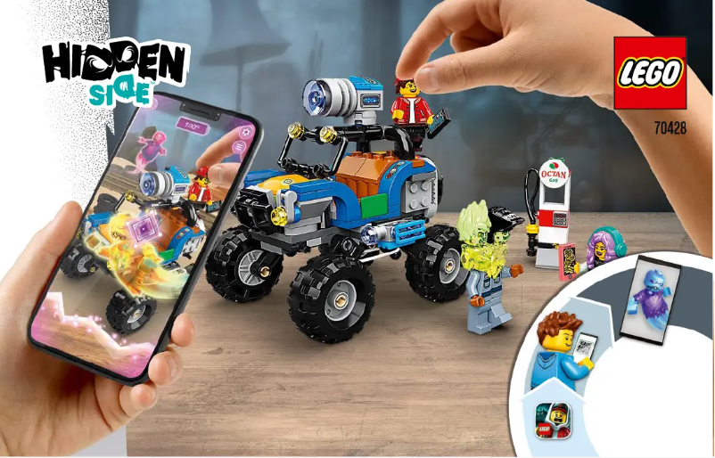 Page n°1 - Manuel utilisateur Lego Hidden Side 70428