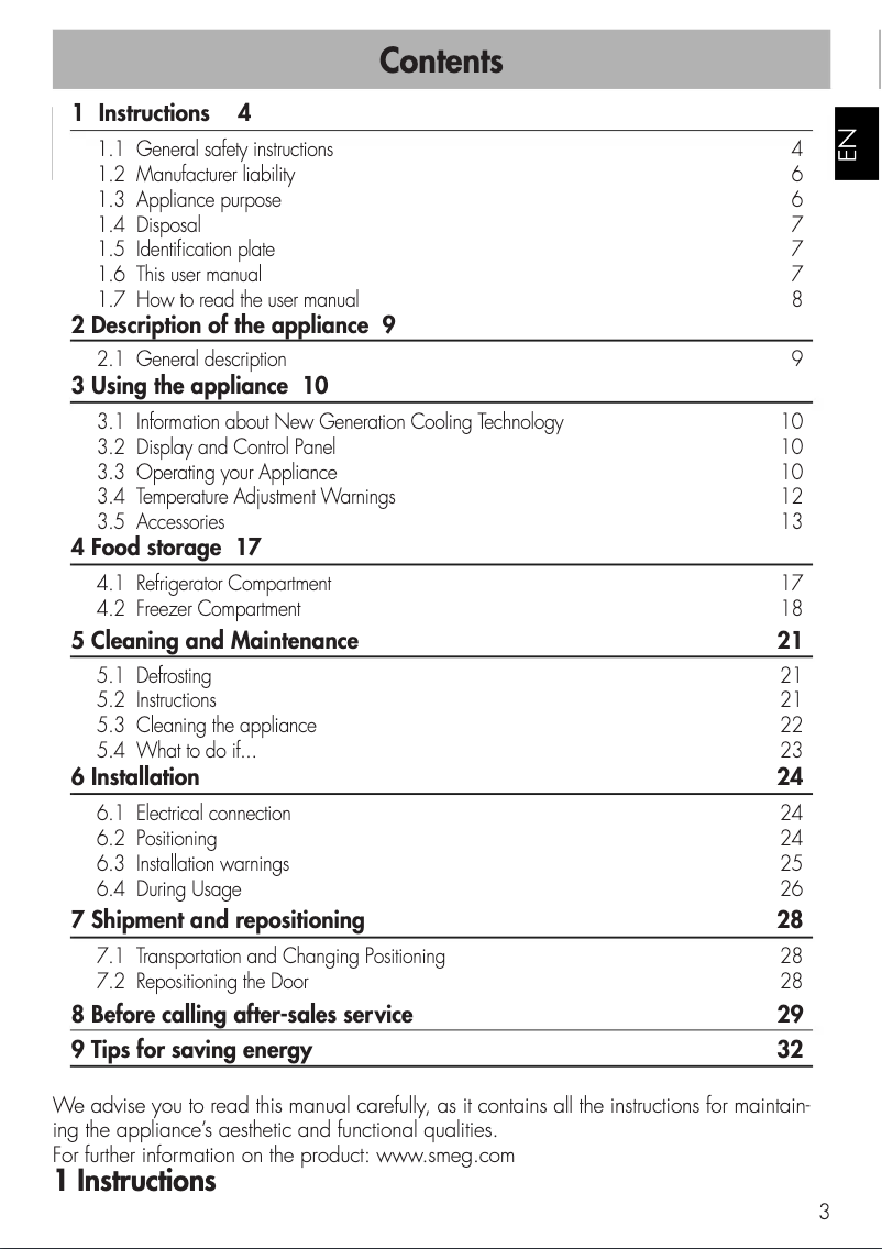 Image de la première page du manuel de l'appareil FA490RWH
