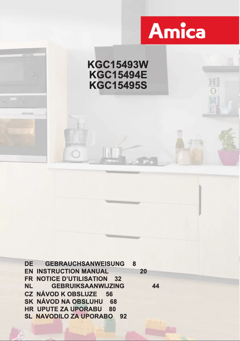 Image de la première page du manuel de l'appareil KGC 15494 E