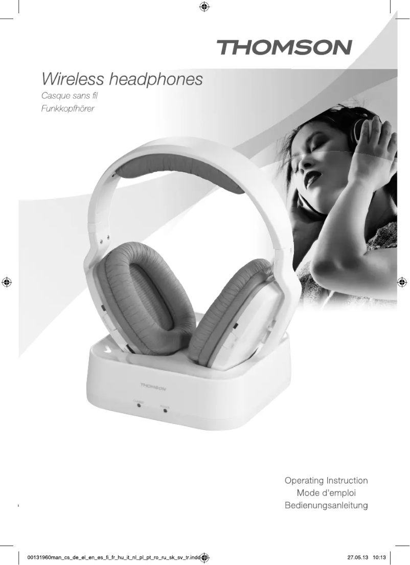 Page n°1 - Manuel utilisateur Thomson WHP3311W