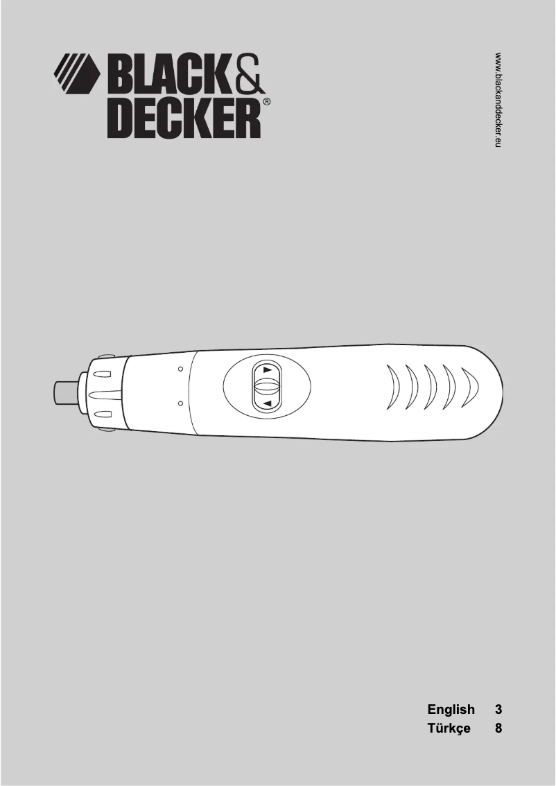 Page 1 de la notice Manuel utilisateur Black & Decker KC360LN