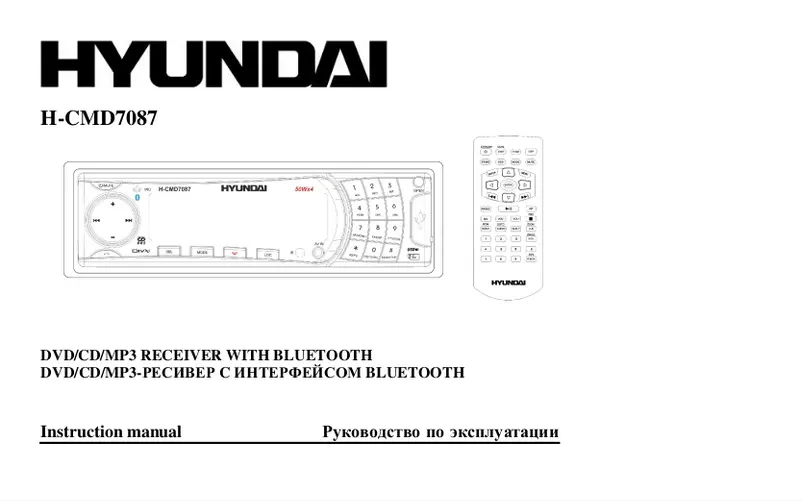 Image de la première page du manuel de l'appareil H-CMD7087