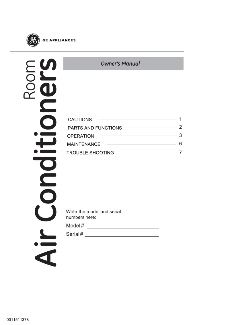 Image de la première page du manuel de l'appareil Triple Clean-24KC