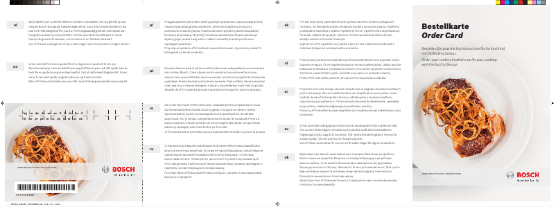 Page 1 de la notice Mode d'emploi Bosch PVS611FC5E